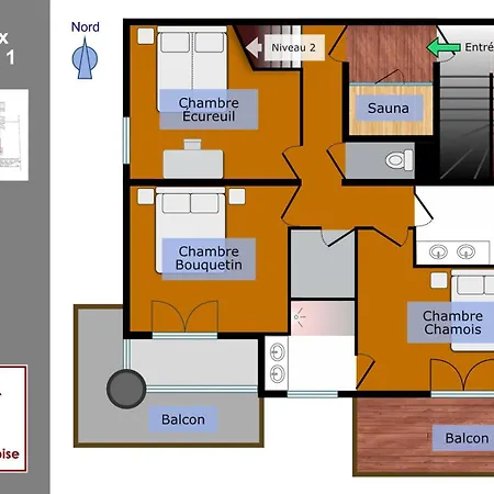 Chalet Des Trappeurs Coeur Vanoise 15 Persons *